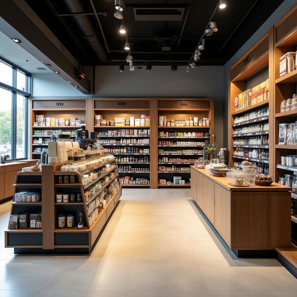 Interior de tienda YPF Full