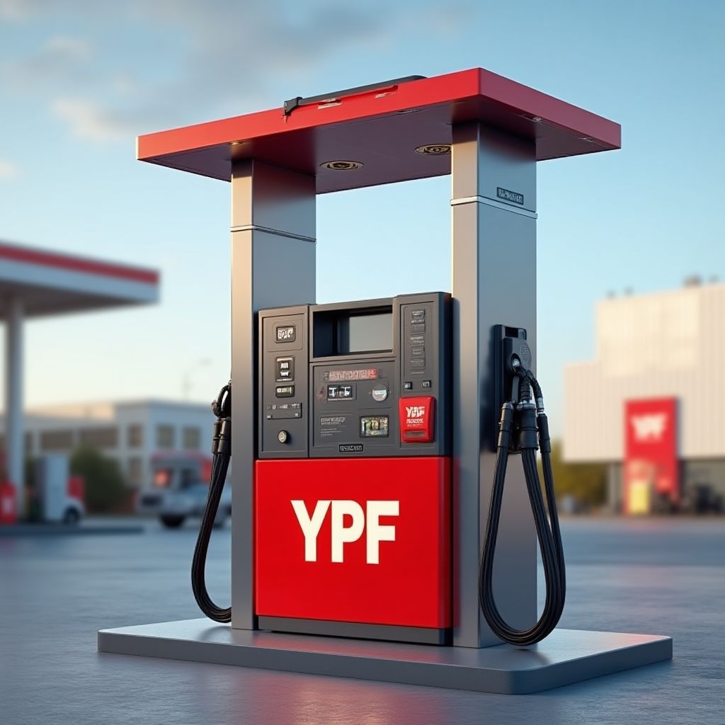 Surtidores de combustible YPF