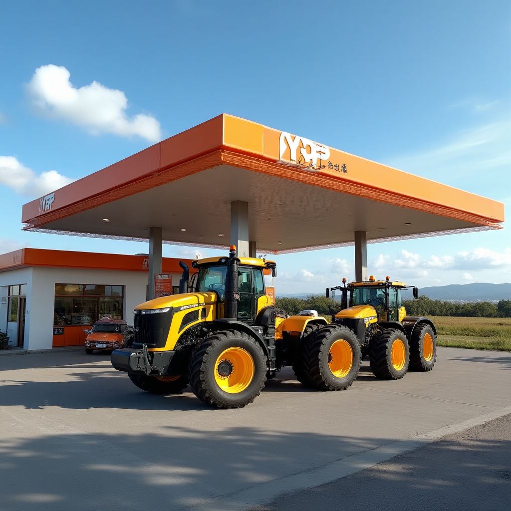 Estación YPF especializada en servicios agrícolas